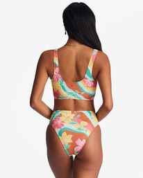2 Chasin Sunbeams Rise Bikini Bottoms Multicolor ABJX400748 Billabong