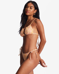 1 Sweet Oasis Maya Tie Side Bikini Bottoms Orange ABJX400753 Billabong