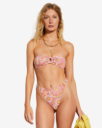1 Billabong x Smiley Good Times Havana Bikini Bottoms Multicolor ABJX400758 Billabong
