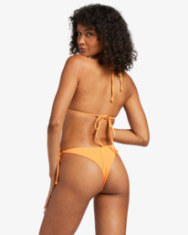 0 Tanlines Tie Side - Mutandina Bikini Mini da Donna Orange ABJX400766 Billabong