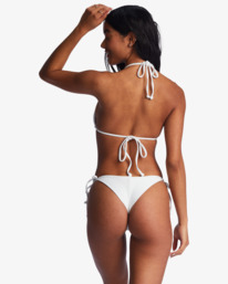 2 Tanlines Tie Side - Parte de baixo de biquíni mini para Mulher Branco ABJX400766 Billabong