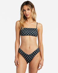 4 Dont Trip Fiji Reversible Skimpy Bikini Bottoms Black ABJX400799 Billabong