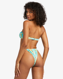 2 Summer Sky Ruched Hike Skimpy Bikini Bottoms Multicolor ABJX400802 Billabong