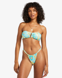 2 Summer Sky Ruched Hike - Bas de bikini échancré pour Femme Multicouleurs ABJX400802 Billabong