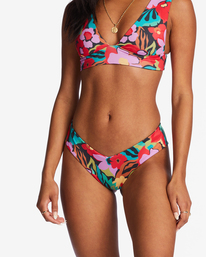 5 Islands Away Fiji - Bas de bikini réversible pour Femme Multicouleurs ABJX400820 Billabong