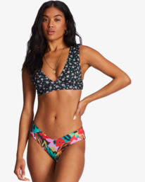 3 Islands Away Fiji - Bas de bikini réversible pour Femme Multicouleurs ABJX400820 Billabong