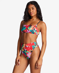 3 Islands Away Rev Rise Reversible Bikini Bottoms Multicolor ABJX400821 Billabong