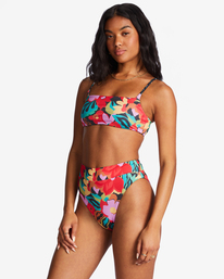 4 Islands Away Rev Rise - Braguita de bikini reversible para Mujer Multicolor ABJX400821 Billabong