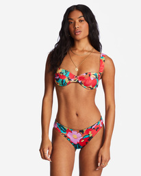 2 Islands Away Rev Lowrider Reversible Bikini Bottoms Multicolor ABJX400822 Billabong