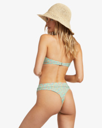 0 I Sea You Tanlines - Bikinibroekje met Hoge Taille voor Dames Green ABJX400824 Billabong