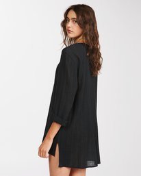 2 Blue Skies Mini Beach Cover-Up Black ABJX600169 Billabong