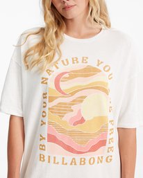 4 Nature Is Free Boyfriend T-Shirt  ABJZT00550 Billabong