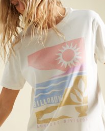 3 A/Div Tee Short Sleeve UPF 50 T-Shirt White ABJZT00620 Billabong