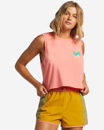 0 A/DIV - Camisola de alças para Mulher Pink ABJZT00622 Billabong