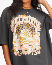 4 Super Natural Boyfriend T-Shirt Black ABJZT00690 Billabong