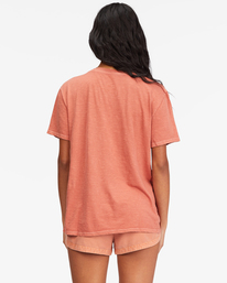 2 Hawaii 73 Boyfriend T-Shirt Red ABJZT00702 Billabong