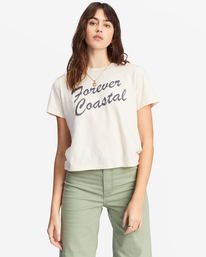 1 Coastal Dreams Graphic Rockers T-Shirt White ABJZT00963 Billabong