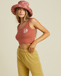 1 Make It Sacred Graphic Tank Top Brown ABJZT00966 Billabong