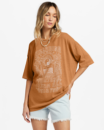 Shine For You - Oversized T-Shirt for Women  ABJZT01137
