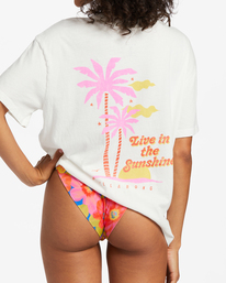 4 Fun In The Sun Oversized T-Shirt White ABJZT01155 Billabong