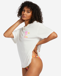 1 Fun In The Sun Oversized T-Shirt White ABJZT01155 Billabong