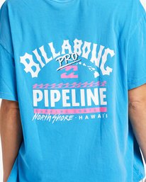 4 Pipeline Pro - T-shirt oversize pour Femme Bleu ABJZT01244 Billabong