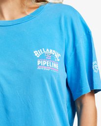 5 Pipeline Pro - Oversized T-Shirt for Women Blue ABJZT01244 Billabong