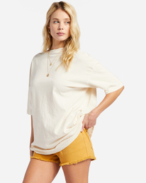 1 Essentials True Boy T-Shirt White ABJZT01381 Billabong