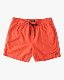 0 Boy's (2-7) All Day Layback Boardshorts 13" Red ABTBS00115 Billabong