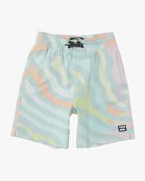 0 Boy's (2-7) Sundays Layback Boardshorts Green ABTJV00100 Billabong