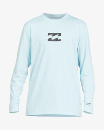 2 Boys' (2-7) All Day Wave Loose Fit Long Sleeve Surf Tee Blue ABTWR00102 Billabong