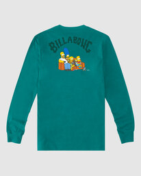 1 Boys' (2-7) The Simpsons Family Couch Organic Long Sleeve T-Shirt  ABTZT00184 Billabong