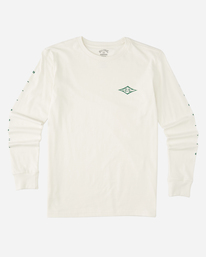 0 Boy's (2-7) Unity Long Sleeve T-Shirt White ABTZT00224 Billabong
