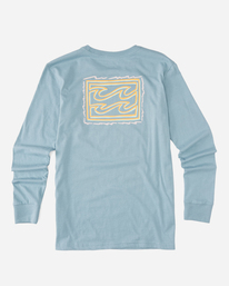 1 Boy's (2-7) Crayon Wave Long Sleeve T-Shirt  ABTZT00225 Billabong
