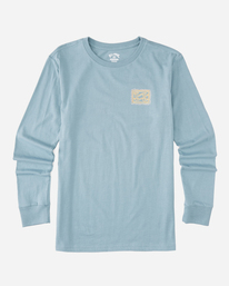 0 Boy's (2-7) Crayon Wave Long Sleeve T-Shirt  ABTZT00225 Billabong