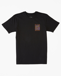 1 Boys' (2-7) Sharky Short Sleeve T-Shirt Black ABTZT00251 Billabong