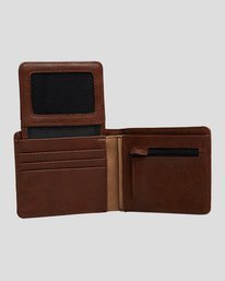 4 Dimension Bi-Fold Wallet Brown ABYAA00153 Billabong