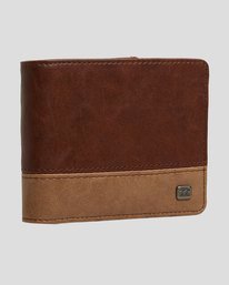 1 Dimension Bi-Fold Wallet Brown ABYAA00153 Billabong