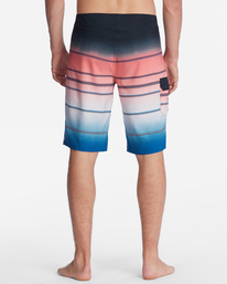 4 All Day Stripe Pro Boardshorts 21" Red ABYBS00111 Billabong