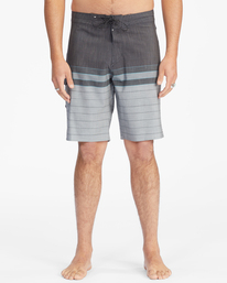 2 All Day Heather Stripe Pro Boardshorts 20" Multicolor ABYBS00112 Billabong