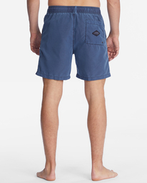 5 All Day Overdyed Layback Boardshorts 17" Blue ABYBS00134 Billabong