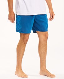 4 All Day Overdyed Layback Boardshorts 17" Blue ABYBS00134 Billabong