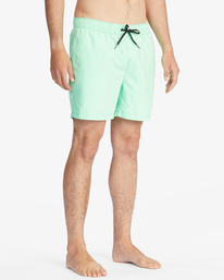 4 All Day Layback Boardshorts 16" Green ABYBS00153 Billabong