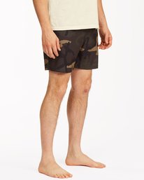 4 Sundays Essential Boardshorts 17" Black ABYBS00227 Billabong