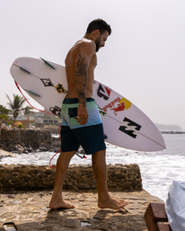 0 Fifty50 Panel Pro Boardshorts 19" Brown ABYBS00244 Billabong