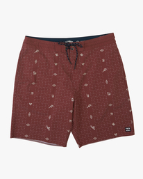 0 Sundays Lo Tide Boardshorts 19" Brown ABYBS00249 Billabong