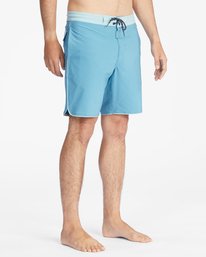 4 73 Lo Tide Boardshorts 19" Blue ABYBS00250 Billabong