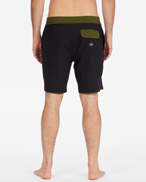 4 73 Lo Tide Boardshorts 19" Black ABYBS00250 Billabong