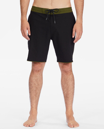 2 73 Lo Tide Boardshorts 19" Black ABYBS00250 Billabong