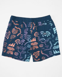 2 Sundays Layback Boardshorts 17" Blue ABYBS00253 Billabong